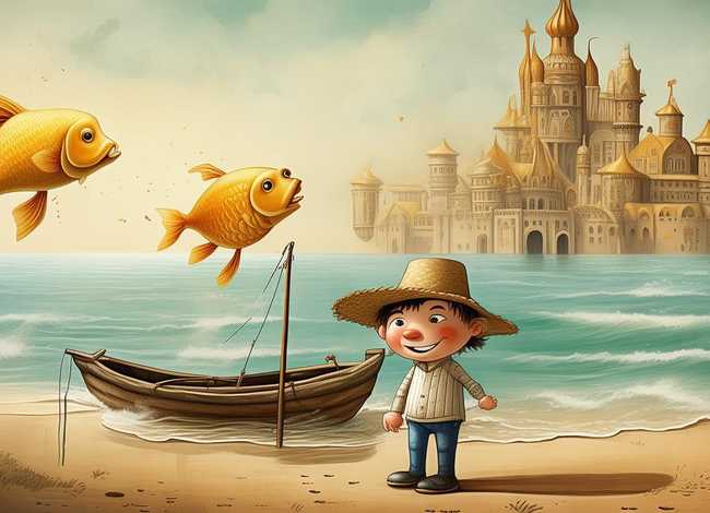 渔夫与金鱼的故事儿童诗 渔夫与金鱼的故事是什么诗