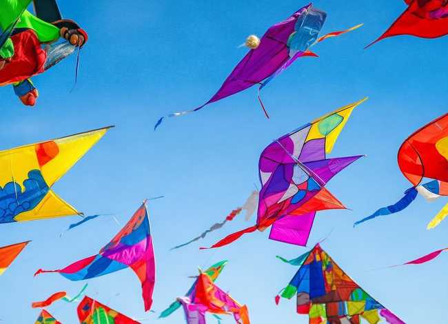 儿童风筝图片，儿童风筝图片大全大图