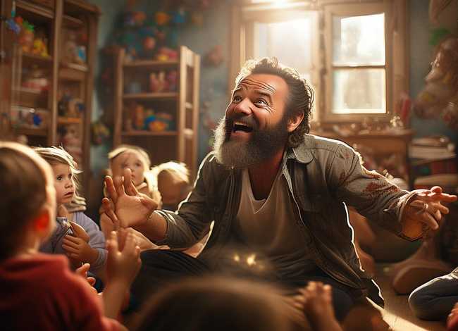 曹震讲儿童故事；曹灿讲的少儿故事