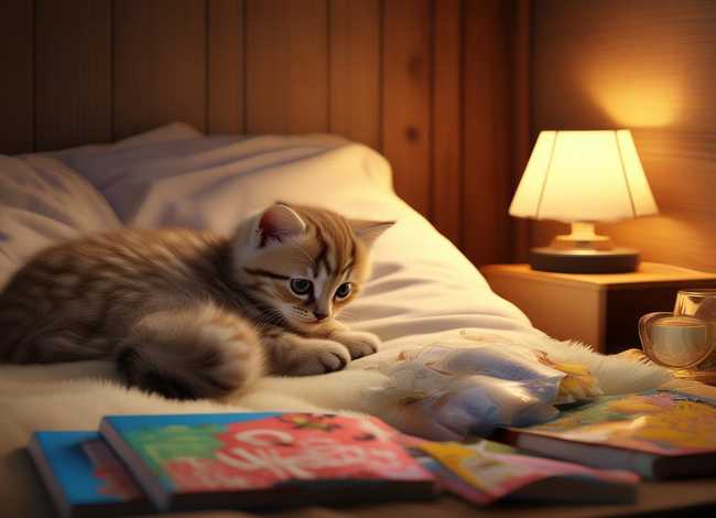 儿童小猫睡前故事大全 - 故事大全 睡前故事 小猫