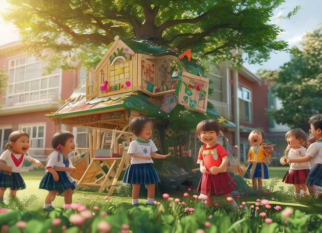 校园儿童故事 幼儿故事校园