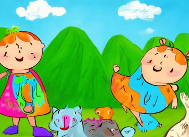 幼儿故事图片配图 - 幼儿故事图片配图简单