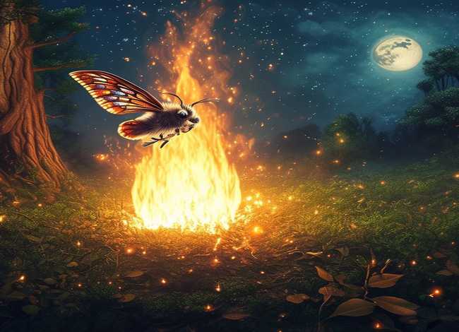 儿童故事绘本飞蛾扑火 - 飞蛾扑火故事在线听