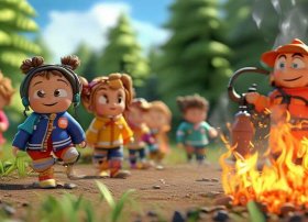 灭火视频3-6岁儿童动画故事（灭火视频动画片）