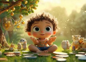 金钱的故事儿童动画 - 关于金钱的绘本故事