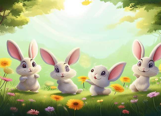 小兔子的故事幼儿 - 幼儿关于小兔子的故事