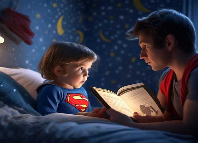 儿童故事超人的故事 - 超人的睡前故事