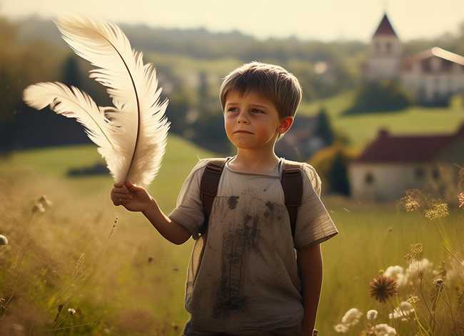 儿童鸡毛信故事（少儿讲鸡毛信的故事怎么讲）