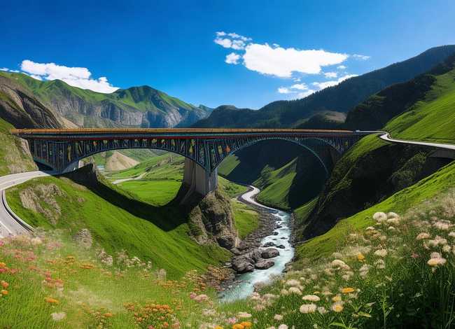 伊犁的果子沟；伊犁的果子沟大桥介绍