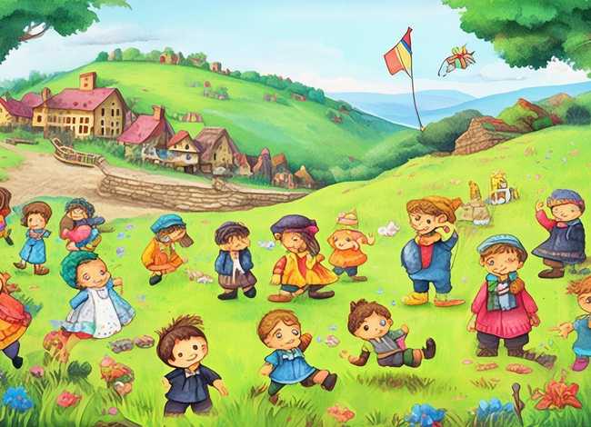 家乡的故事幼儿图画（家乡的故事幼儿图画大全）