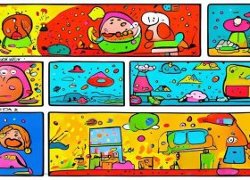 儿童连环画简单又好看，儿童连环画简单又好看的画
