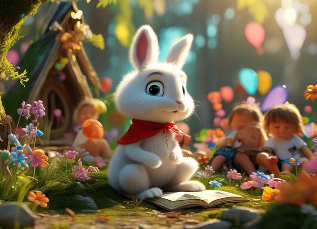 儿童故事兔子的故事、关于兔子的幼儿故事