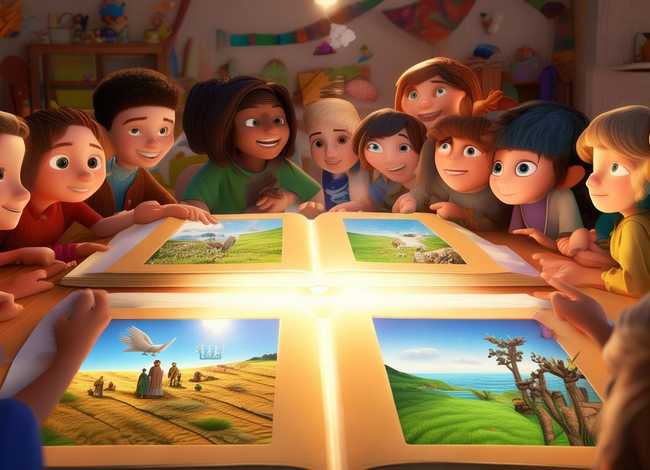 圣经动画小故事大全；圣经动画小故事大全书