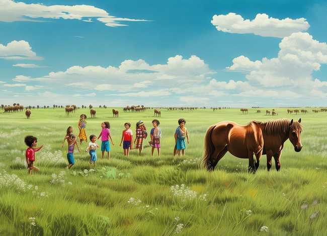 儿童歌曲草原故事完整版（草原故事 歌曲）