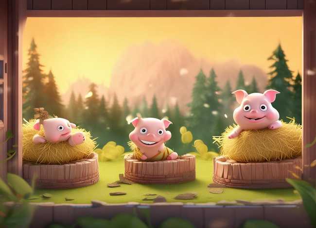 幼儿睡前故事三只小猪 - 幼儿睡前故事三只小猪的故事