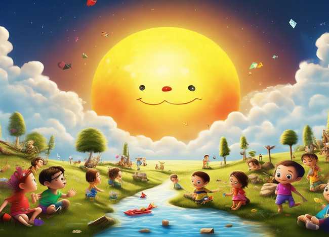 太阳的故事儿童文字版、太阳的故事幼儿