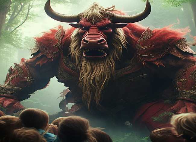 儿童牛魔王的故事完整版、牛魔王的经典故事