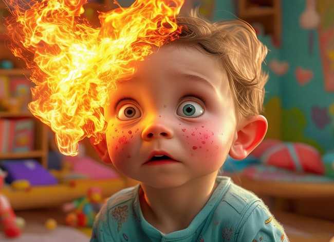 着火了儿童故事绘本，儿童绘本故事嘴巴着火了