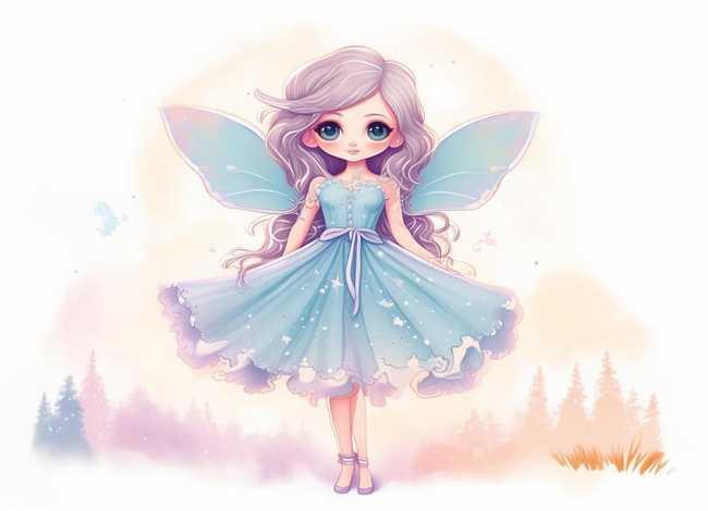 简笔画灵公主简单可爱，灵公主简笔画全身 可爱