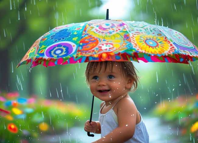 纸雨伞幼儿故事（关于雨伞的故事幼儿小故事）