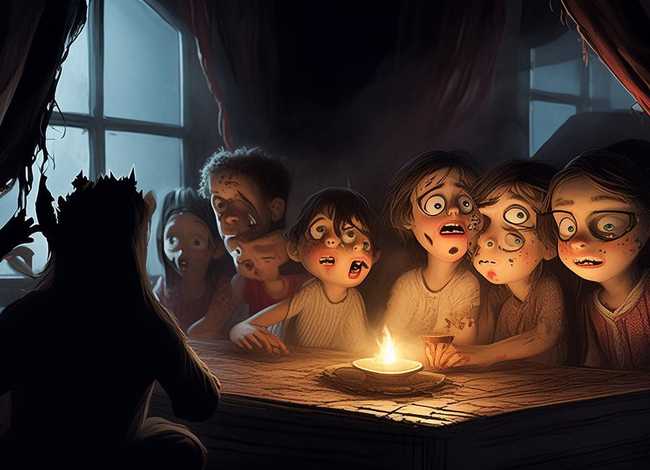 小朋友吓人的故事、小朋友听的吓人故事