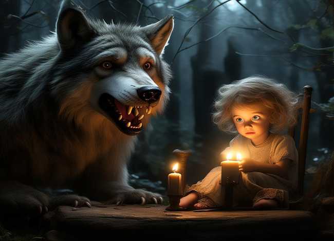 儿童故事狼外婆视频 少儿故事狼外婆