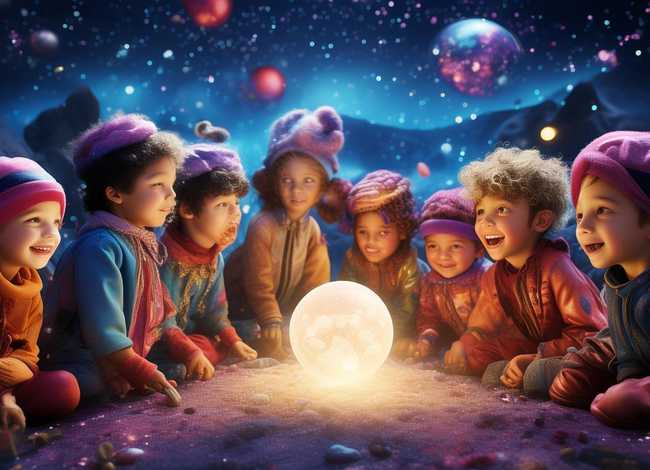 儿童故事宇宙；宇宙幼儿故事