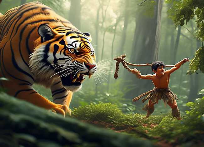 武松打虎的儿童故事文字 - 武松打虎故事文字版少儿