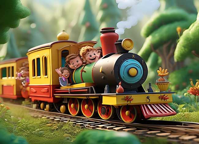 儿童故事小火车精灵；关于小火车的幼儿故事