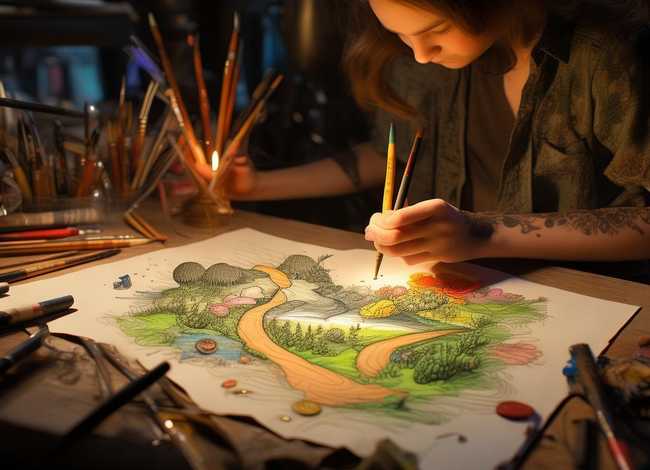 图文故事画 图文小故事怎么画