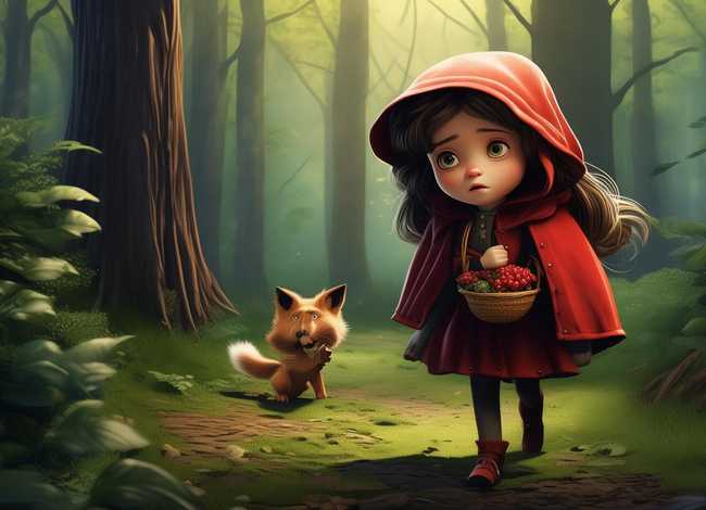 小红帽的故事完整版文字（小红帽的故事完整版文字版）