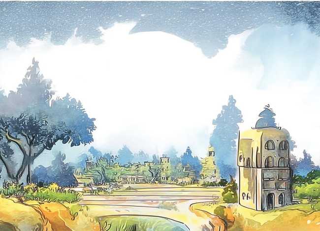 草原上的儿童故事、草原上的故事简笔画