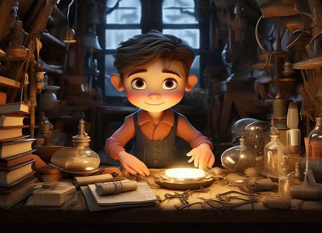 爱迪生儿童故事视频 - 爱迪生的故事视频动画