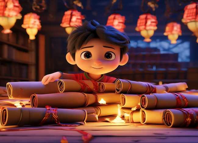 韦编三绝小故事视频（韦编三绝故事视频大全兔小贝）