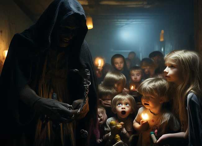 儿童吓人可怕的故事（幼儿吓人的故事）