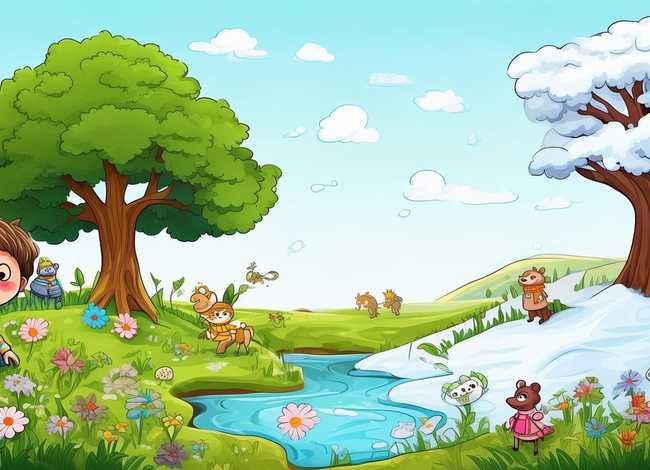 四季儿童故事；幼儿关于四季的故事