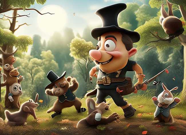 猎人的故事儿童搞笑视频（我想听猎人的故事）