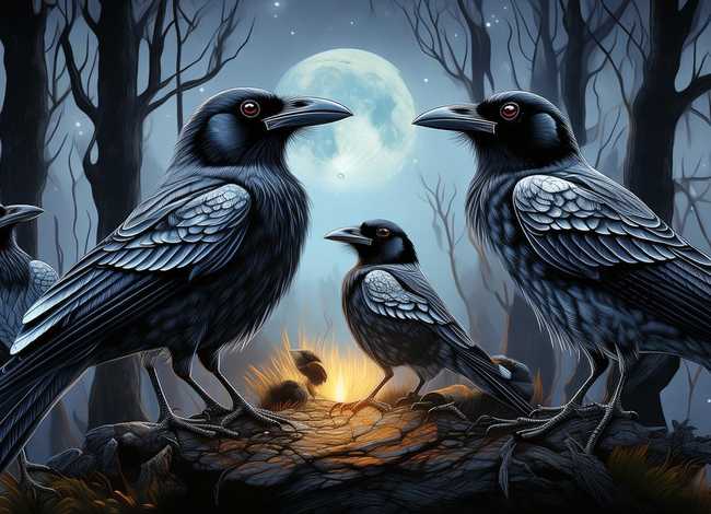 猫小帅故事七只乌鸦（猫小帅故事七只乌鸦图片）