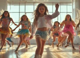 时尚女孩幼儿舞蹈 - 时尚女孩幼儿舞蹈视频