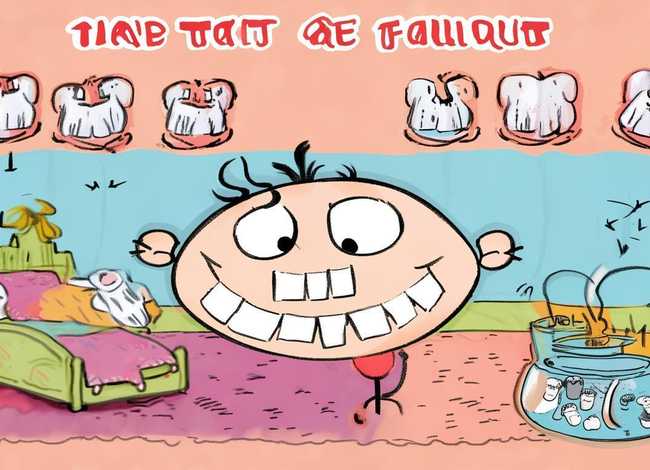 儿童掉牙顺序图、儿童掉牙顺序图怎么画