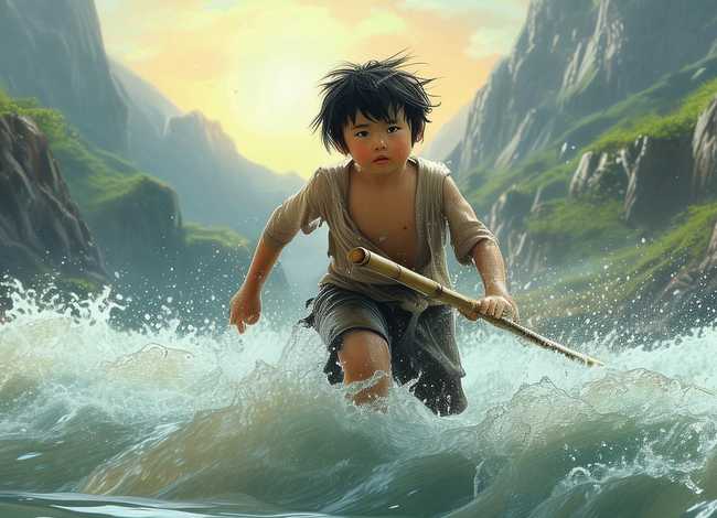 大禹治水少儿故事；大禹治水少儿故事大全