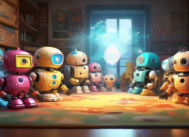 儿童故事机器人合集自动播放（机器人少儿故事）