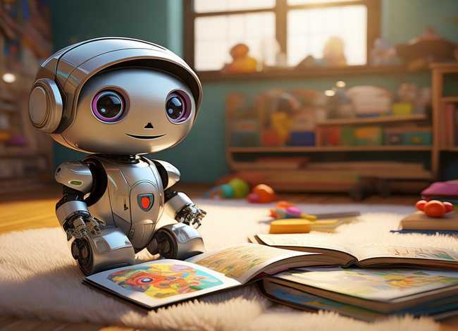 儿童故事简短34岁机器人（关于机器人的幼儿故事）