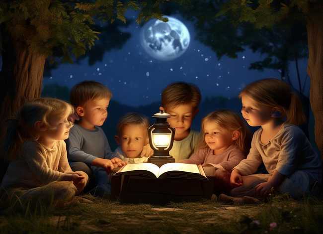 关于夜晚的儿童故事；关于夜晚的绘本故事