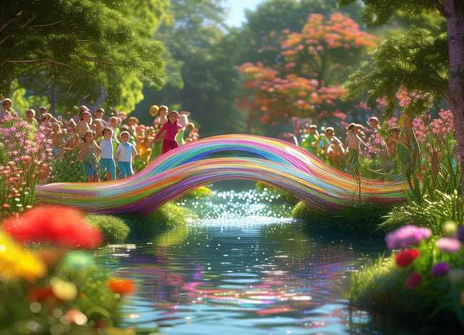 儿童故事彩虹，幼儿园彩虹故事