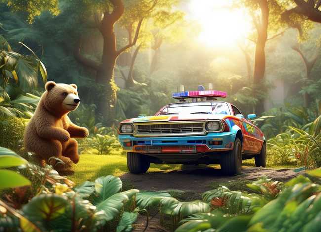 变形警车珀利故事、变形警车珀利故事丛林布朗熊故事