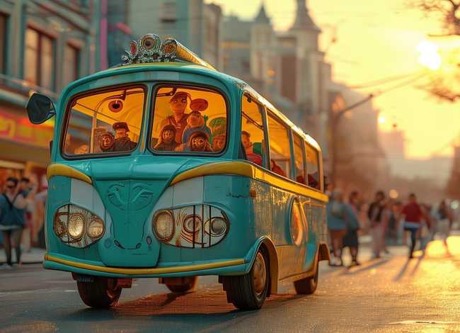 公交车讲故事 - 公交车讲故事图片