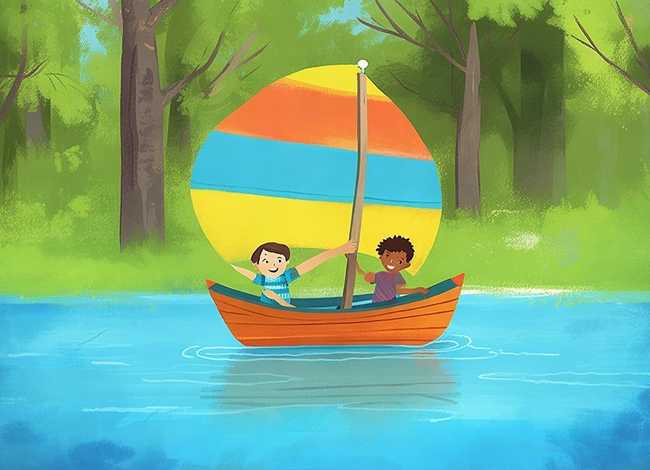 友谊的小船儿童故事，友谊的小船绘本故事内容