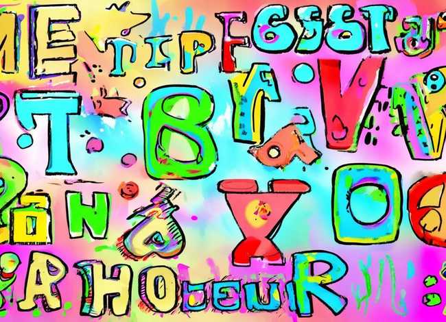 儿童艺术字体免费、儿童艺术字体免费生成软件