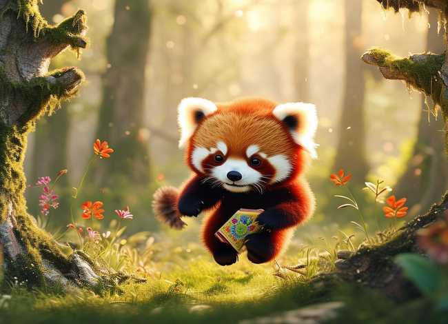 小熊猫儿童历史故事、小熊猫的幼儿故事
